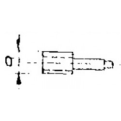 Kneading Arm Handwheel Pinion Round End Only